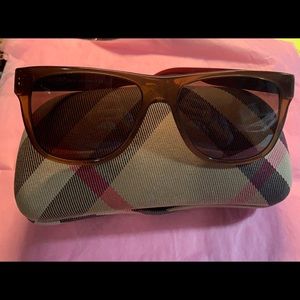 Authentic Burberry sunglasses w/ case